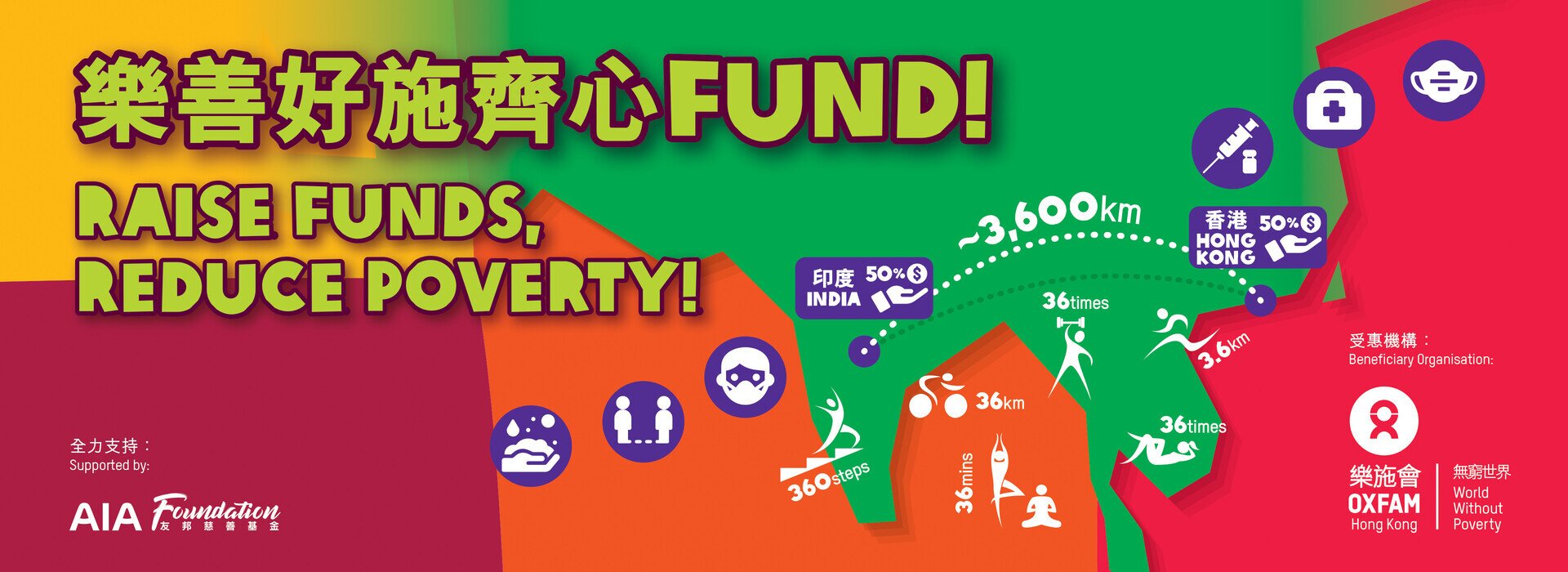 乐善好施齐心FUND!