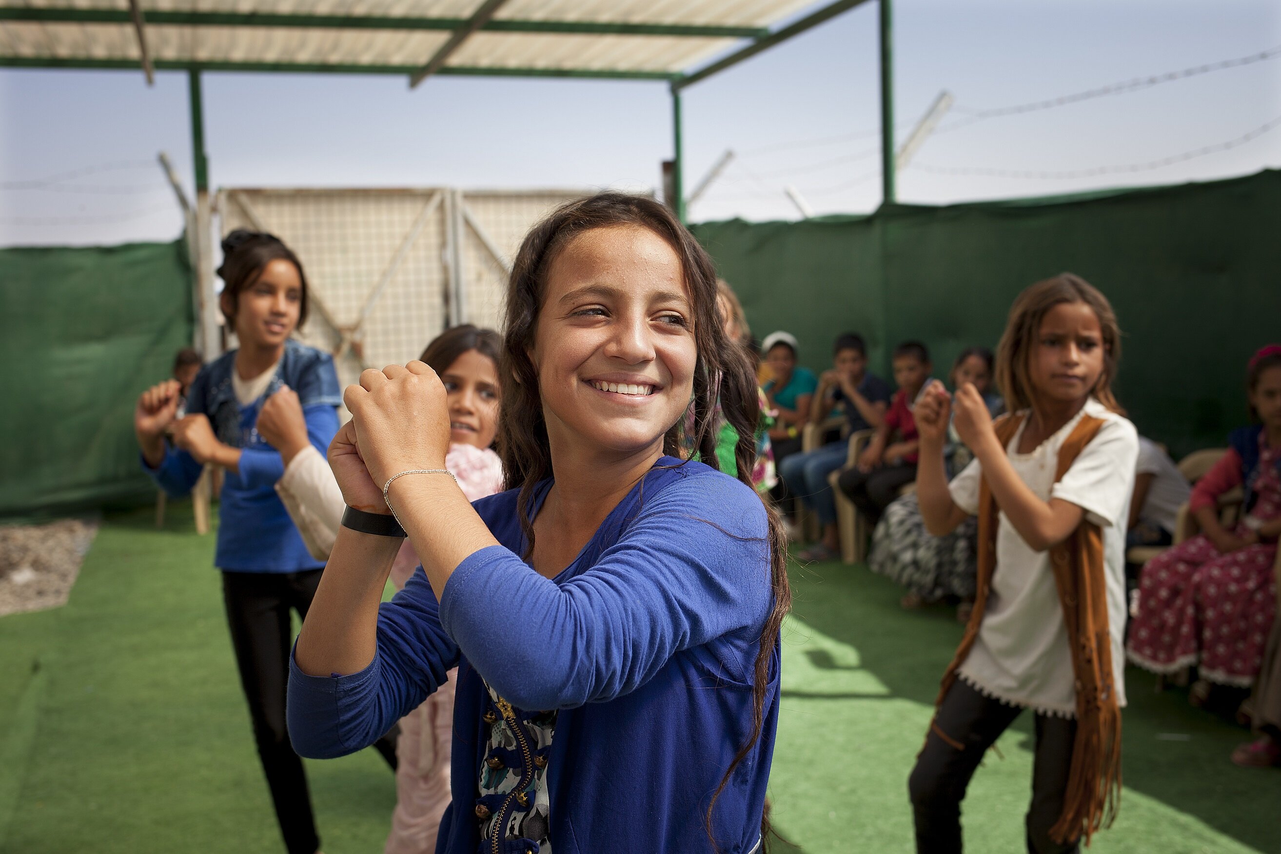 Children dancing