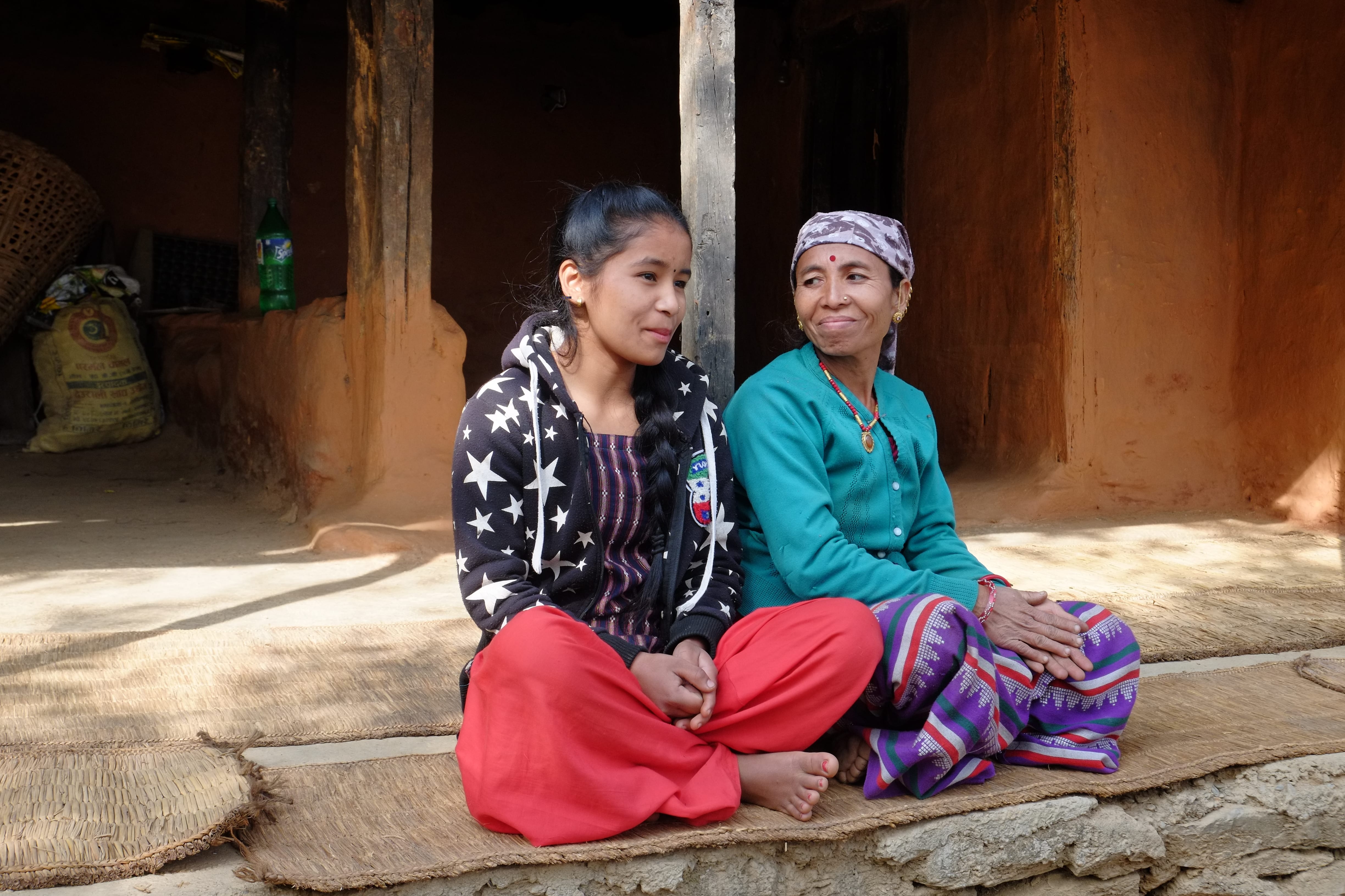 Now that Mira’s family’s income has increased, they no longer worry about their next meal and have a future full of hope. (Photo: Wingo Chan / Oxfam)